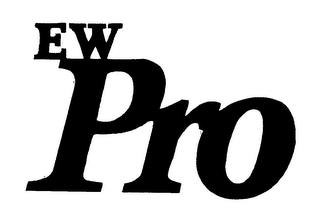 EW PRO trademark