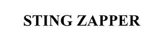 STING ZAPPER trademark