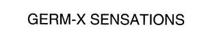 GERM-X SENSATIONS trademark