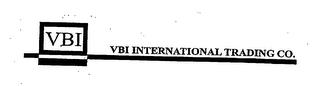 VBI VBI INTERNATIONAL TRADING CO. trademark