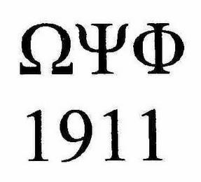 [OMEGA-SYMBOL][PSI-SYMBOL][PHI-SYMBOL] 1911 trademark