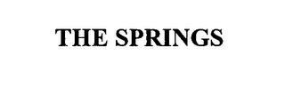 THE SPRINGS trademark