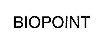 BIOPOINT trademark