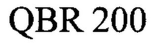 QBR 200 trademark