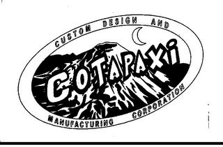 COTAPAXI CUSTOM DESIGN AND MANUFACTURING CORPORATION trademark