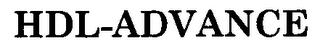 HDL-ADVANCE trademark