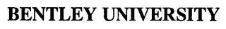 BENTLEY UNIVERSITY trademark