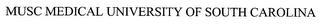 MUSC MEDICAL UNIVERSITY OF SOUTH CAROLINA trademark