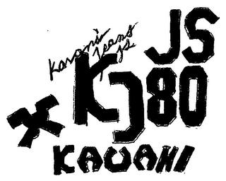 JS KJ 80 KAVANI KAVANI'S JEANS trademark