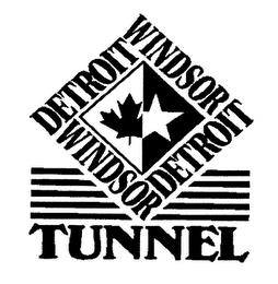 DETROIT WINDSOR TUNNEL WINDSOR DETROIT trademark