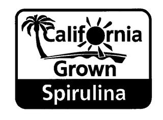 CALIFORNIA GROWN SPIRULINA trademark