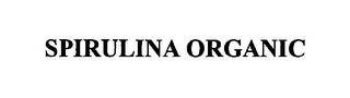 SPIRULINA ORGANIC trademark