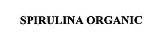 SPIRULINA ORGANIC trademark