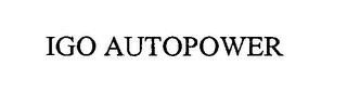 IGO AUTOPOWER trademark