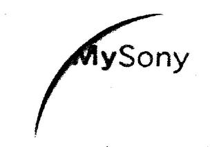 MY SONY trademark