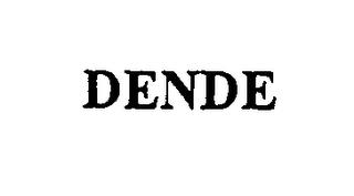 DENDE trademark