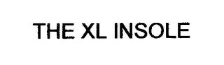 THE XL INSOLE trademark