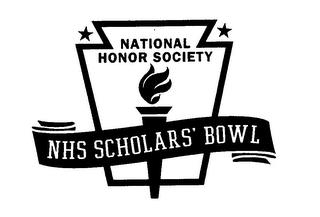 NATIONAL HONOR SOCIETY NHS SCHOLARS' BOWL trademark