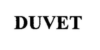 DUVET trademark