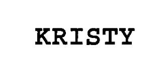 KRISTY trademark