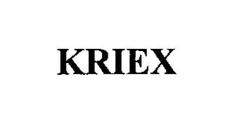 KRIEX trademark