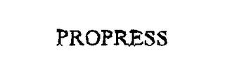 PROPRESS trademark