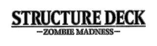 STRUCTURE DECK ZOMBIE MADNESS trademark