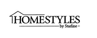 HOMESTYLES BY STARLINE trademark