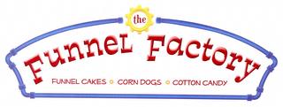 THE FUNNEL FACTORY FUNNEL CAKES CORN DOGS COTTON CANDY trademark