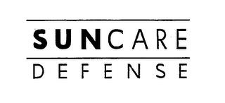 SUNCARE DEFENSE trademark