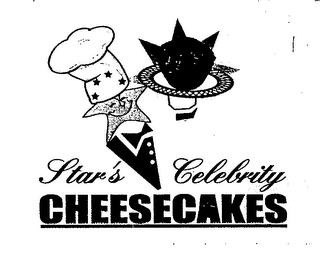 STAR'S CELEBRITY CHEESECAKES trademark