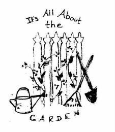 IT'S ALL ABOUT THE GARDEN trademark