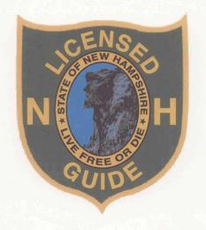 NH LICENSED GUIDE STATE OF NEW HAMPSHIRE LIVE FREE OR DIE trademark