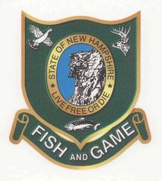 STATE OF NEW HAMPSHIRE LIVE FREE OR DIE FISH AND GAME trademark