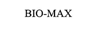 BIO-MAX trademark