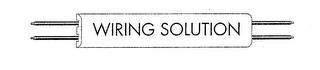 WIRE SOLUTION trademark