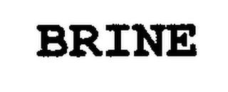 BRINE trademark