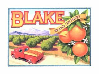 BLAKE BRAND GROWERS trademark