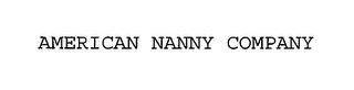 AMERICAN NANNY COMPANY trademark