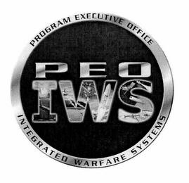 PEO IWS PROGRAM EXECUTIVE OFFICE INTEGRATED WARFARE SYSTEMS trademark