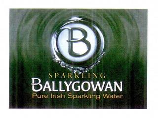 B SPARKLING BALLYGOWAN PURE IRISH SPARKLING WATER trademark