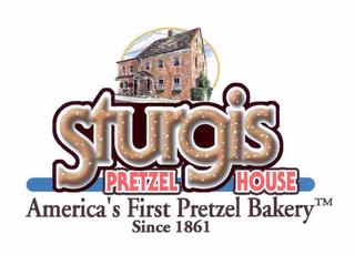 STURGIS PRETZEL HOUSE AMERICA'S FIRST PRETZEL BAKERY SINCE 1861 trademark