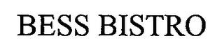 BESS BISTRO trademark