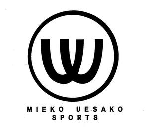 W MIEKO UESAKO SPORTS trademark