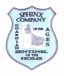 SPHINX COMPANY GUARDIAN OF THE AGES SENTINEL OF THE HOME trademark