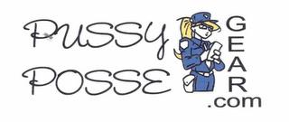 PUSSY POSSE GEAR.COM trademark