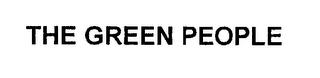 THE GREEN PEOPLE trademark