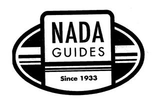 NADA GUIDES SINCE 1933 trademark