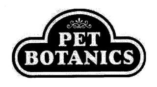 PET BOTANICS trademark