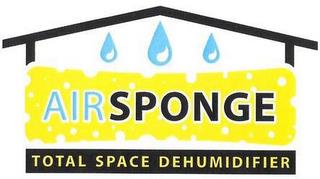 AIR SPONGE TOTAL SPACE DEHUMIDIFIER. trademark